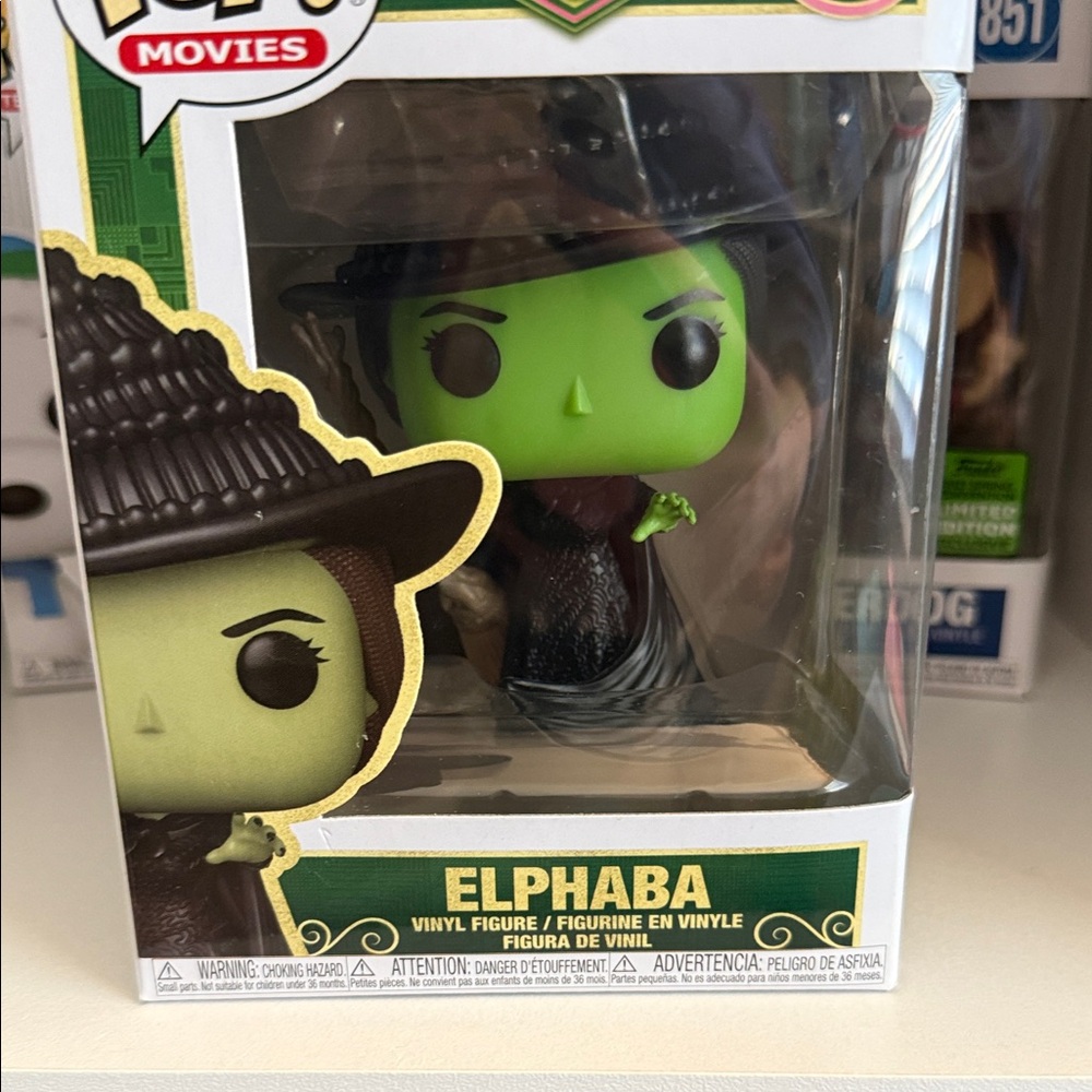 Funko Elphaba Green and Black Vinyl Figure